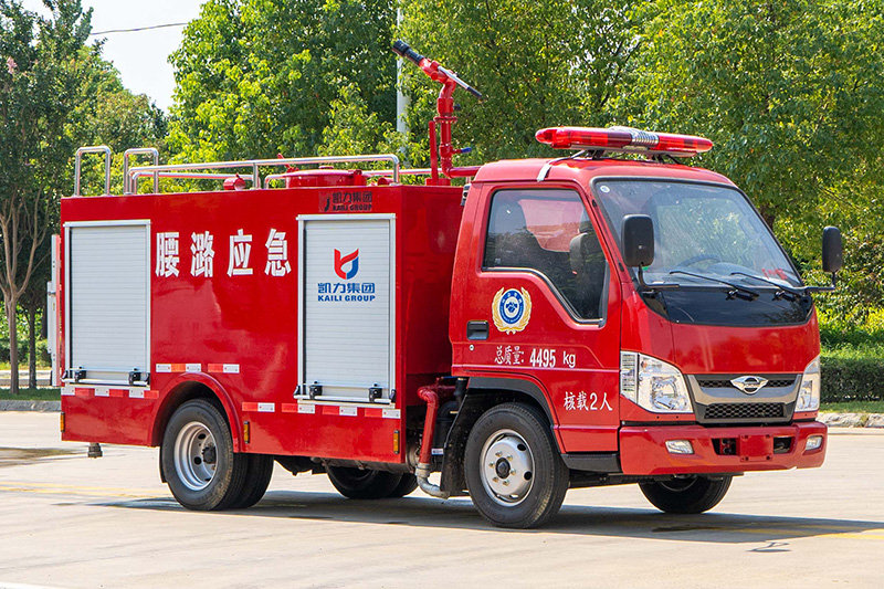 福田-小卡之星2消防洒水车2方